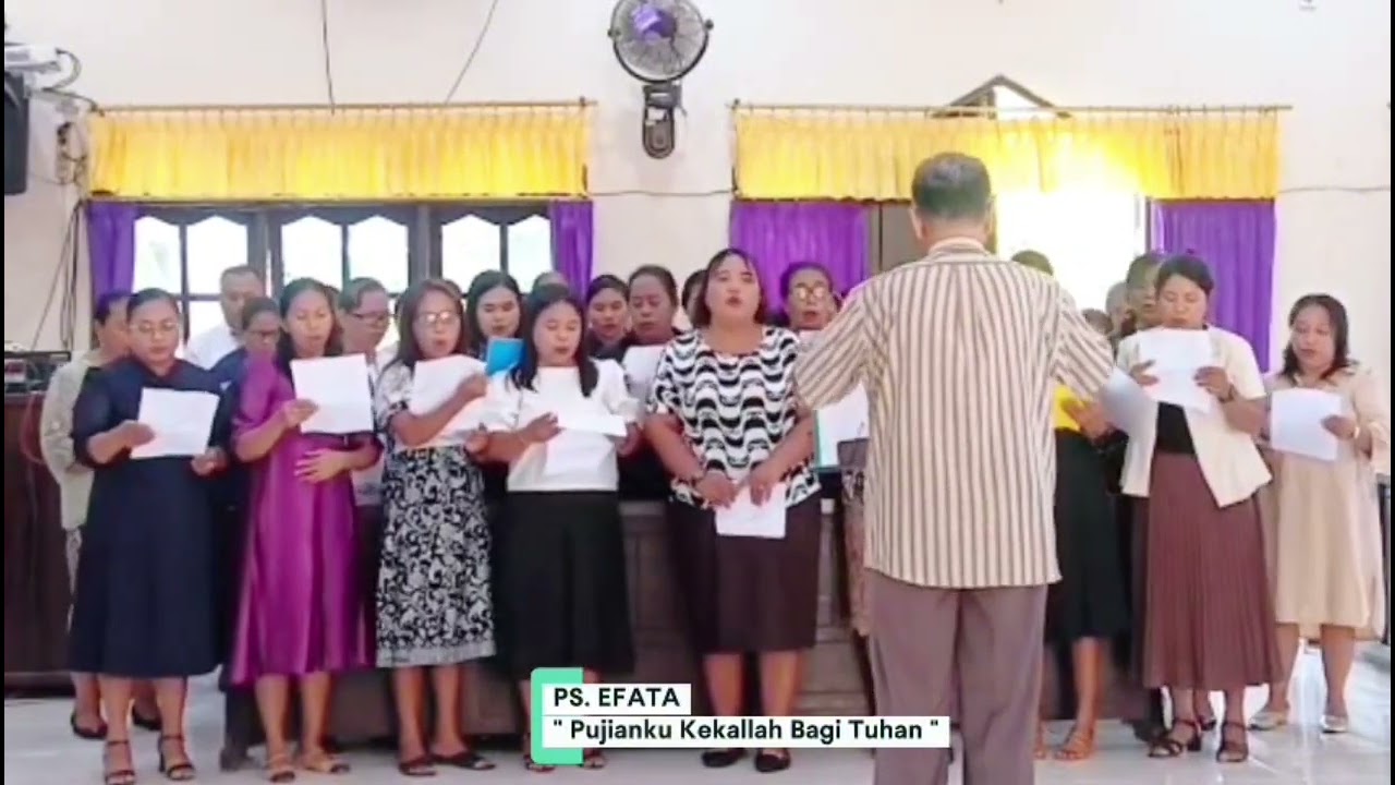 Paduan suara efata gereja exodus penkase oeleta