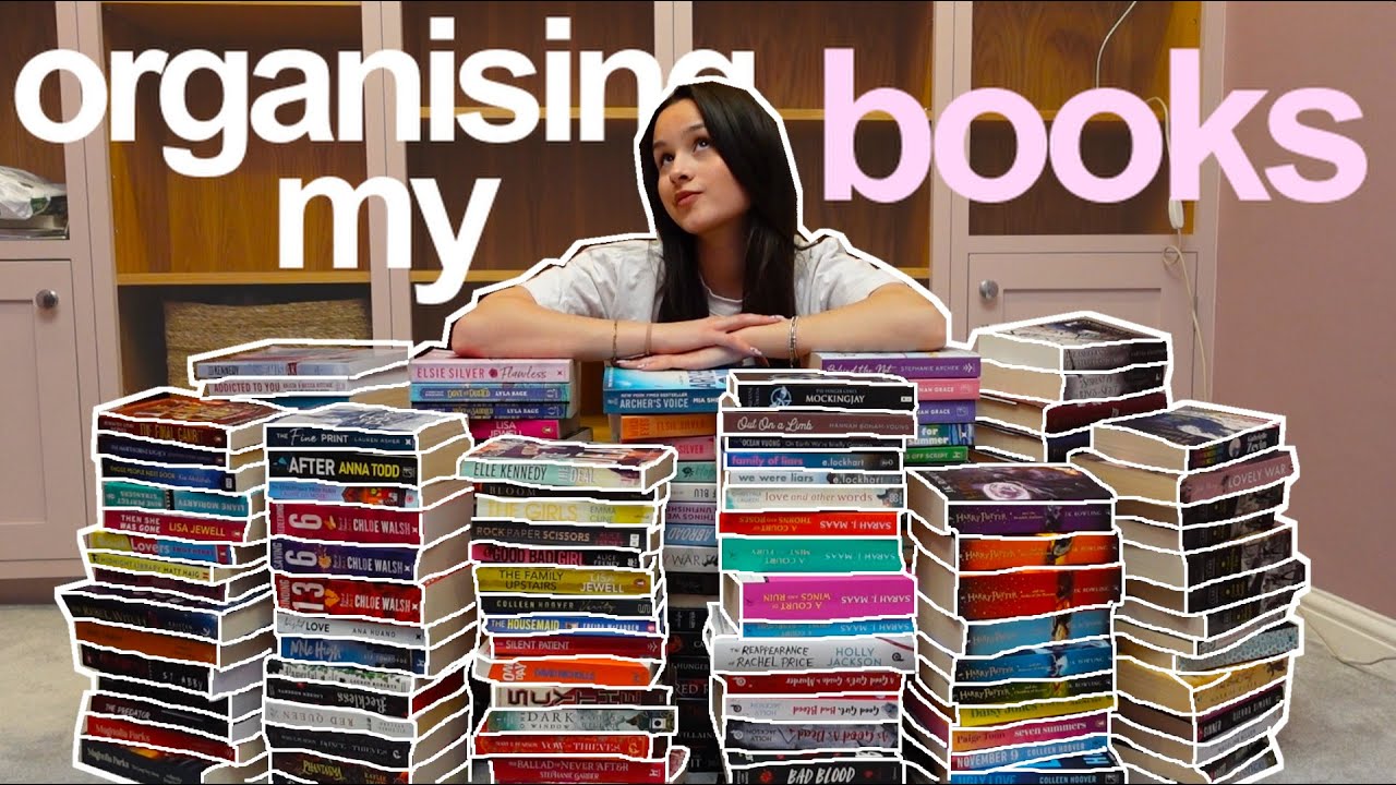 reorganise + redecorate my bookshelves with me! 📖🧹