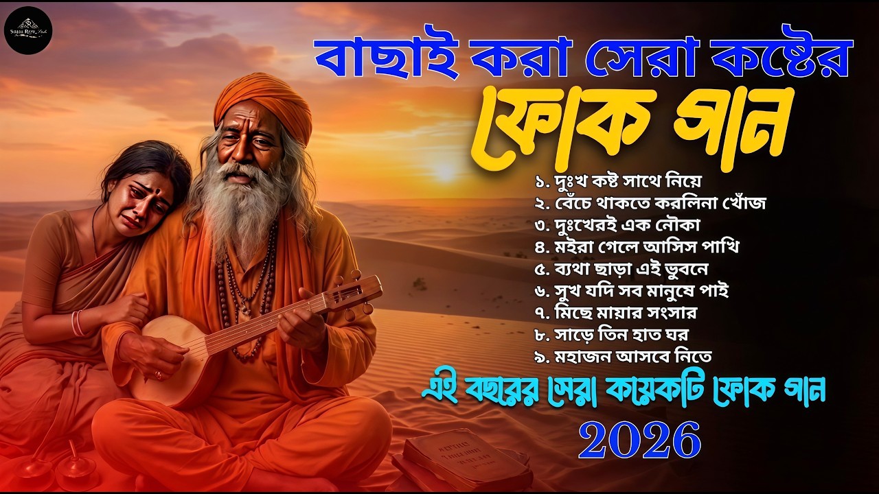 বাছাই করা সেরা কষ্টের ফোক গান ২০২৬ | Best of Bangla Folk Song | Folk Jukebox | Bangladeshi Folk Song