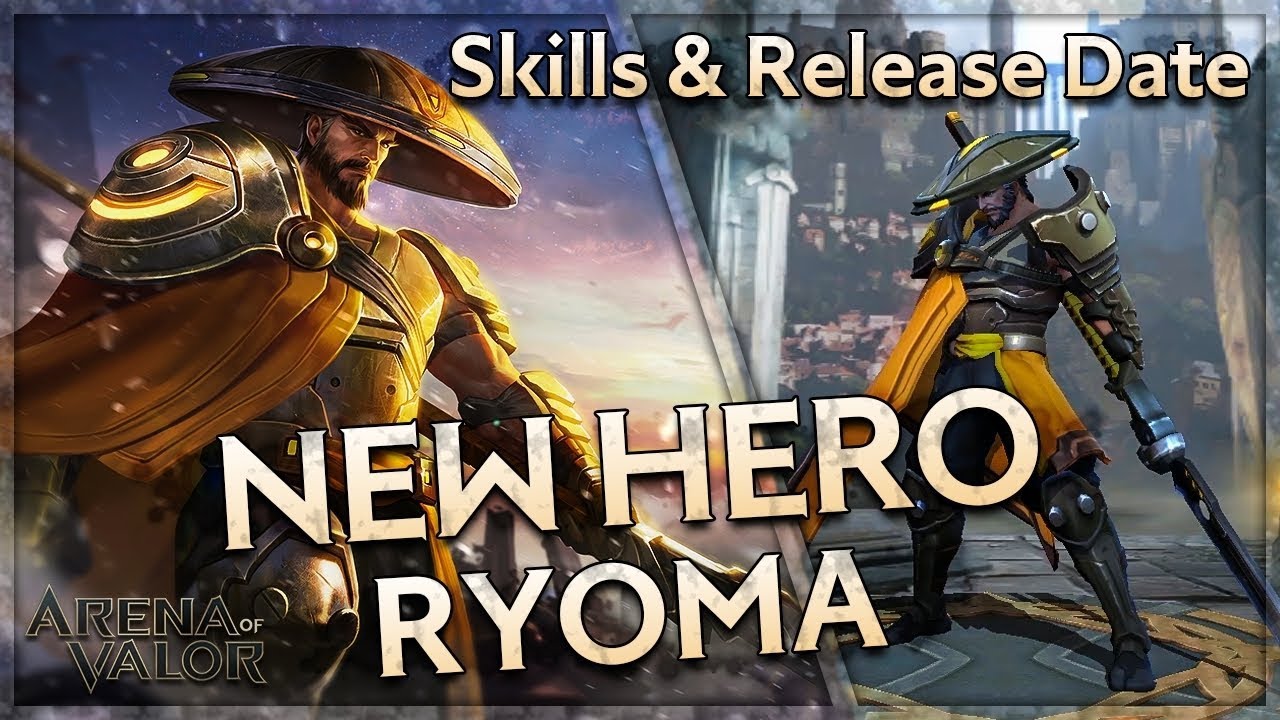Arena of Valor: New Hero Ryoma! Skills and Release Date!