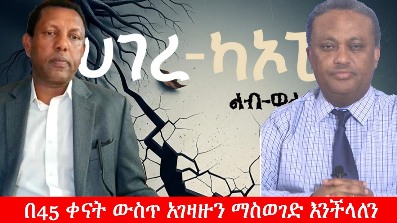 Anchor Media ''በ45 ቀናት ውስጥ አገዛዙን ማስወገድ እንችላለን'' አቶ ልደቱ አያሌው