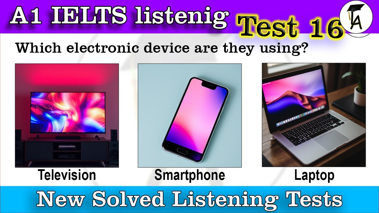 A1 Life Skills Listening Test with Answers | A1 IELTS Listening |Listening Test 16 I New 2025
