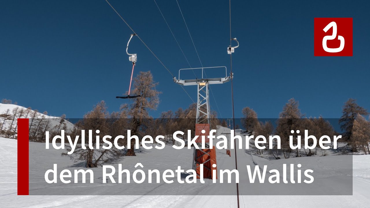 Skigebiet Gampel - Jeizinen - Feselalp | Beschauliches Städeli-Paradies | Skifahren wie in den 70ern