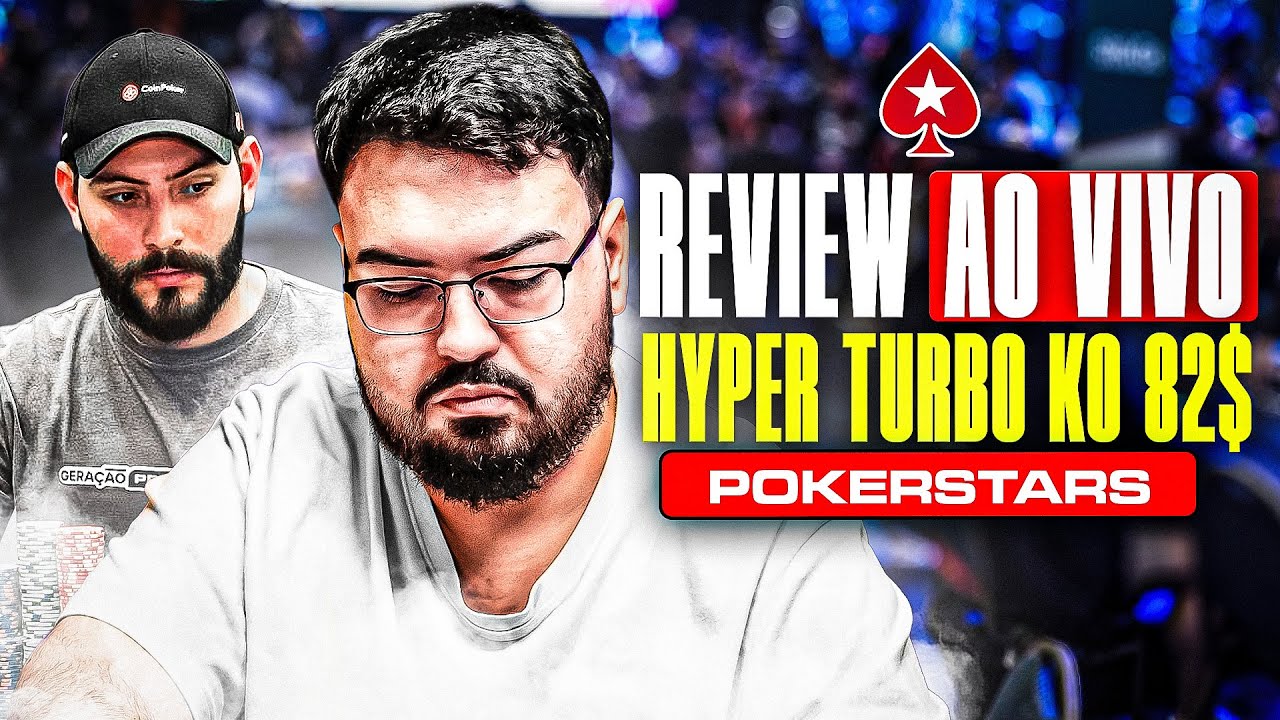 Review AO VIVO Torneio 82$ PKO Hyper-Turbo no PokerStars