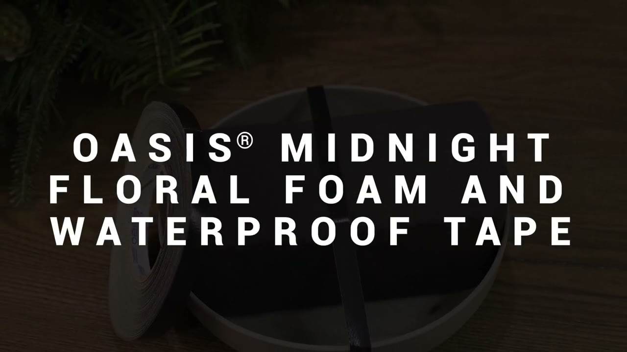 OASIS&reg; Floral Products | Midnight Floral Foam and Midnight Waterproof Tape