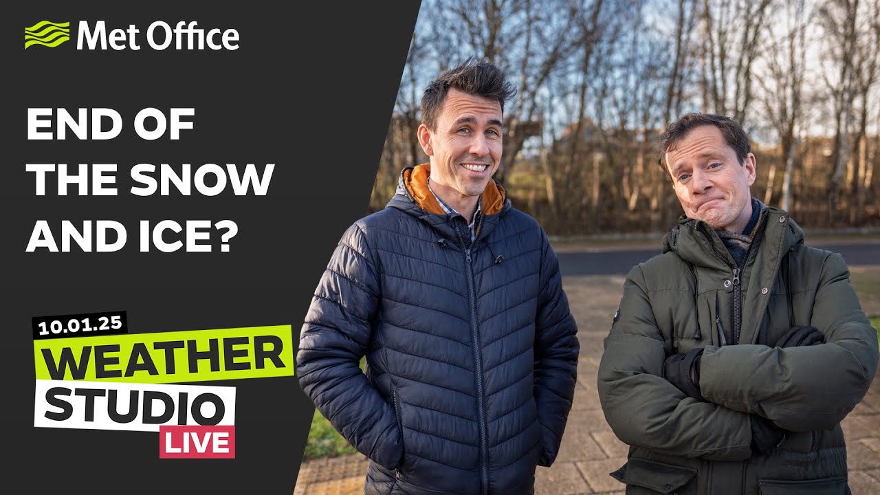 10.01.2025 - Конец снегопада и гололеда? - Weather Studio Live - Прогноз погоды от Метеорологичес...