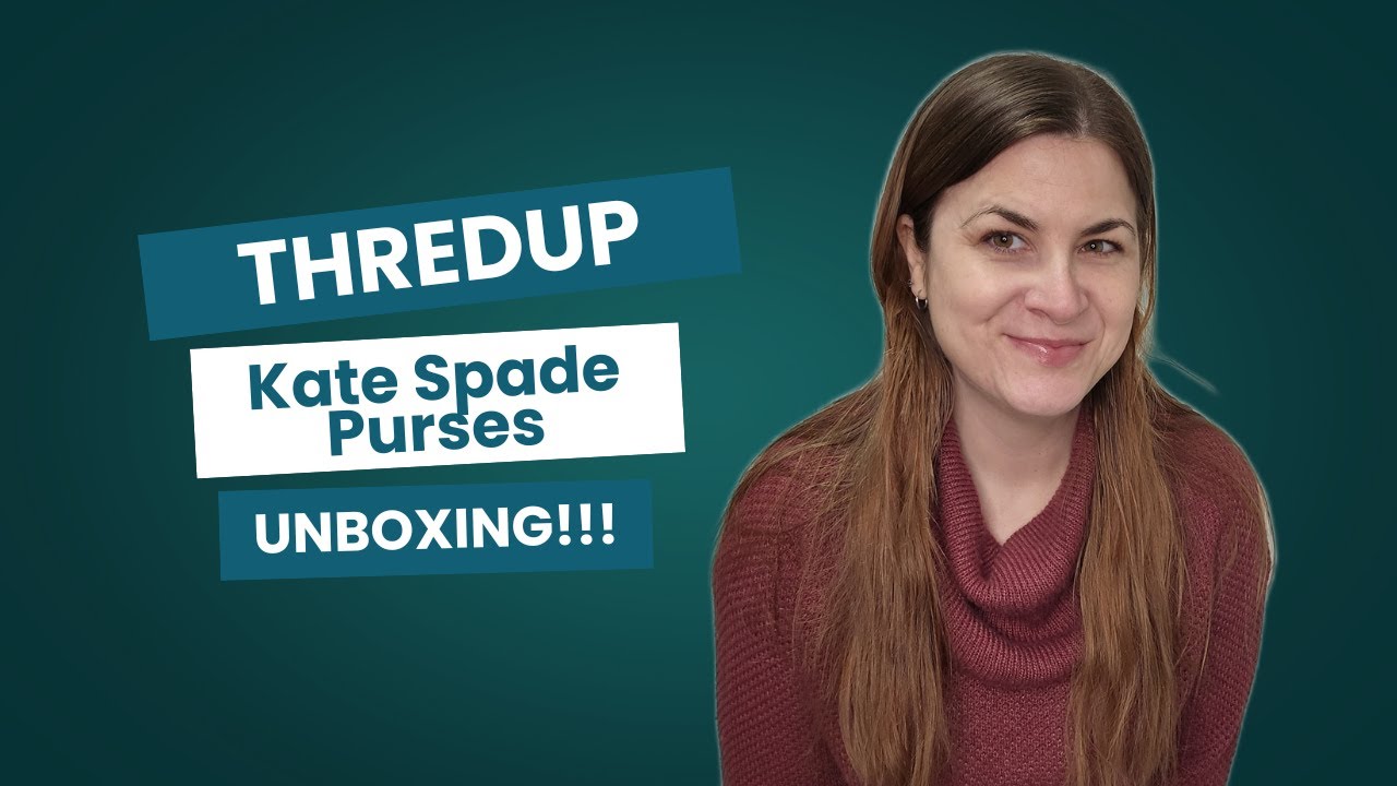 Thredup Kate Spade Purse Mystery Unboxing & Review | Part-Time Reselling Clothes for Profit