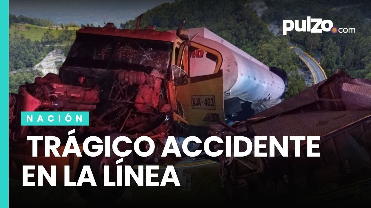 Grave accidente en La L&iacute;nea por tractomula sin frenos que choc&oacute; a varios veh&iacute;culos | Pulzo