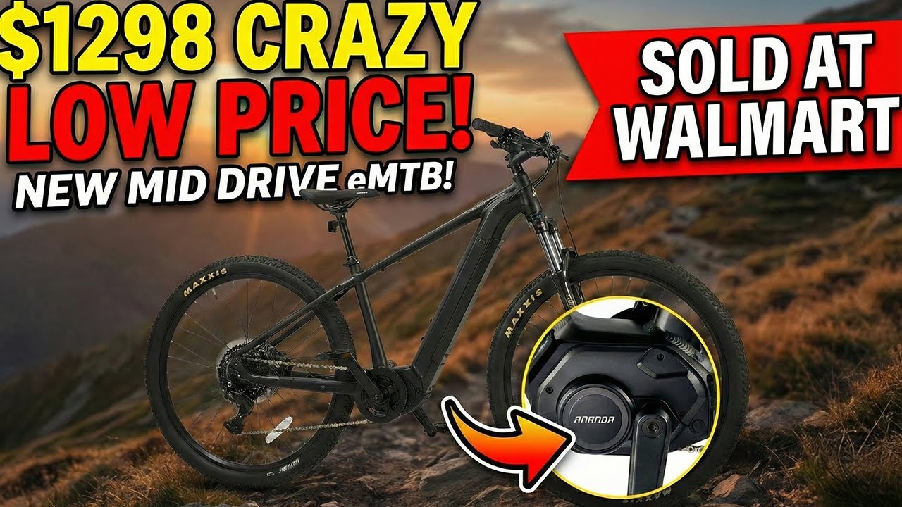 The Cheapest Mid-Drive eMTB in the World? (Walmart's $1298 Shocker)