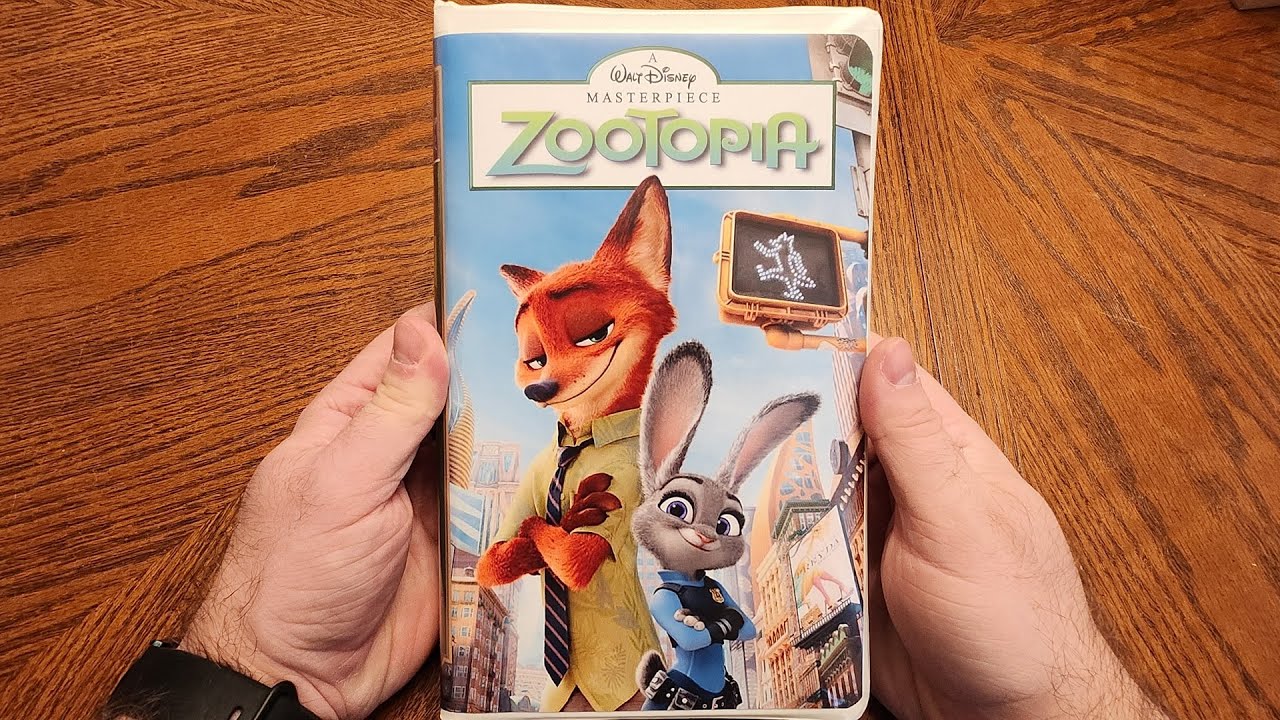 Zootopia Home Video #50 - Zootopia VHS Tape