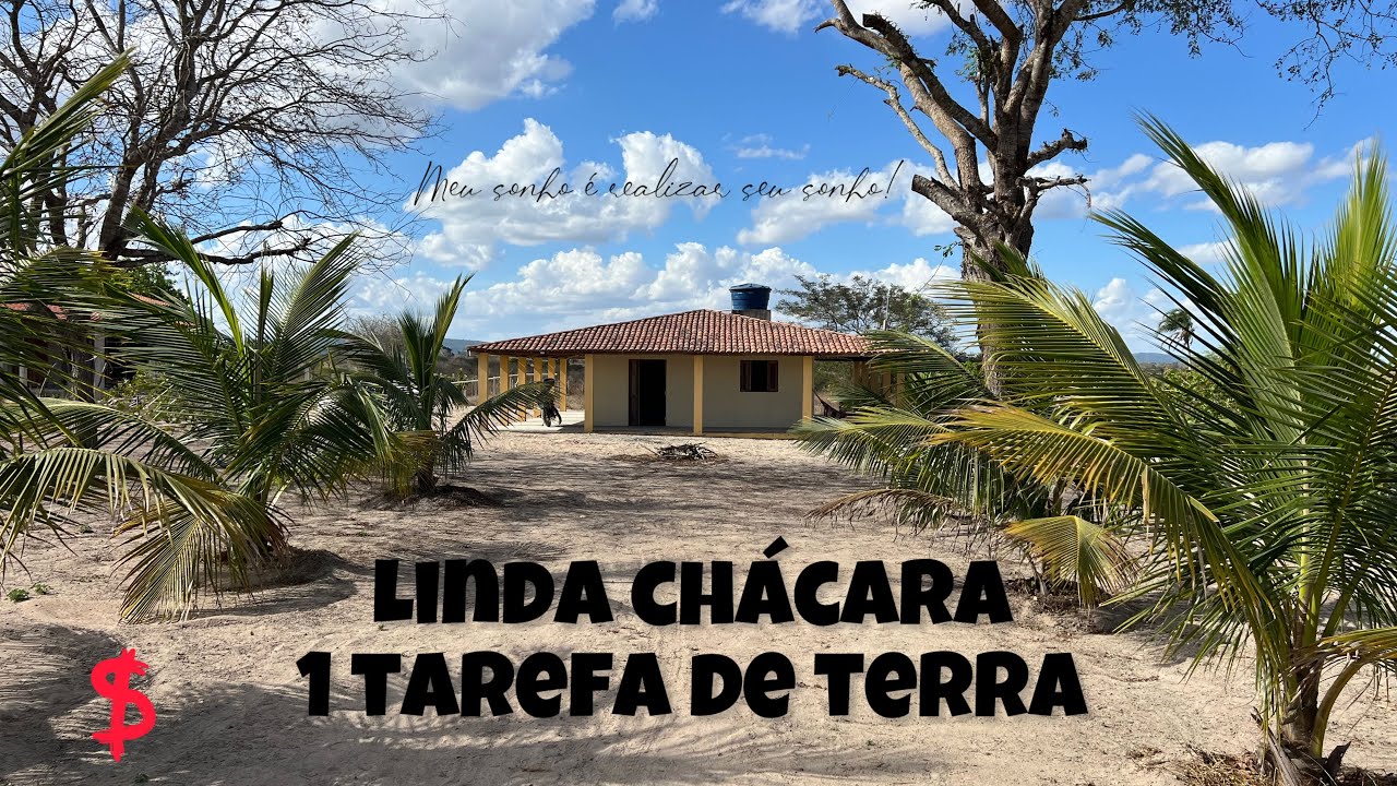 🏠 LINDA CHÁCARA COM 1 tarefa de terra SÍTIO VÁRZEA 