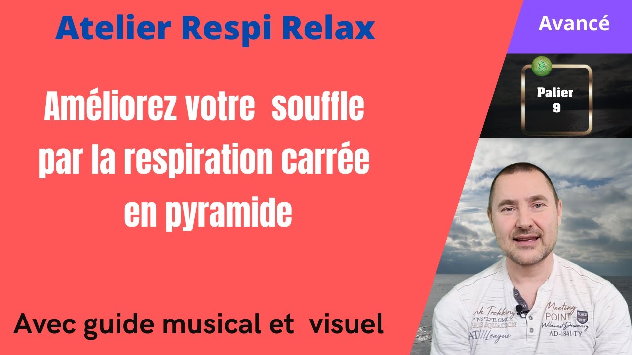 😮‍💨Améliorez votre souffle par la respiration carrée en pyramide