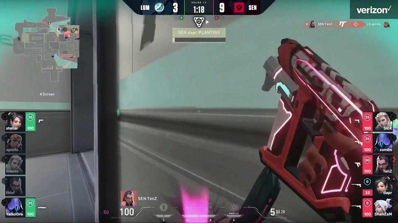 Riot please nerf the frenzy! Tenz insane 4k in VCT!