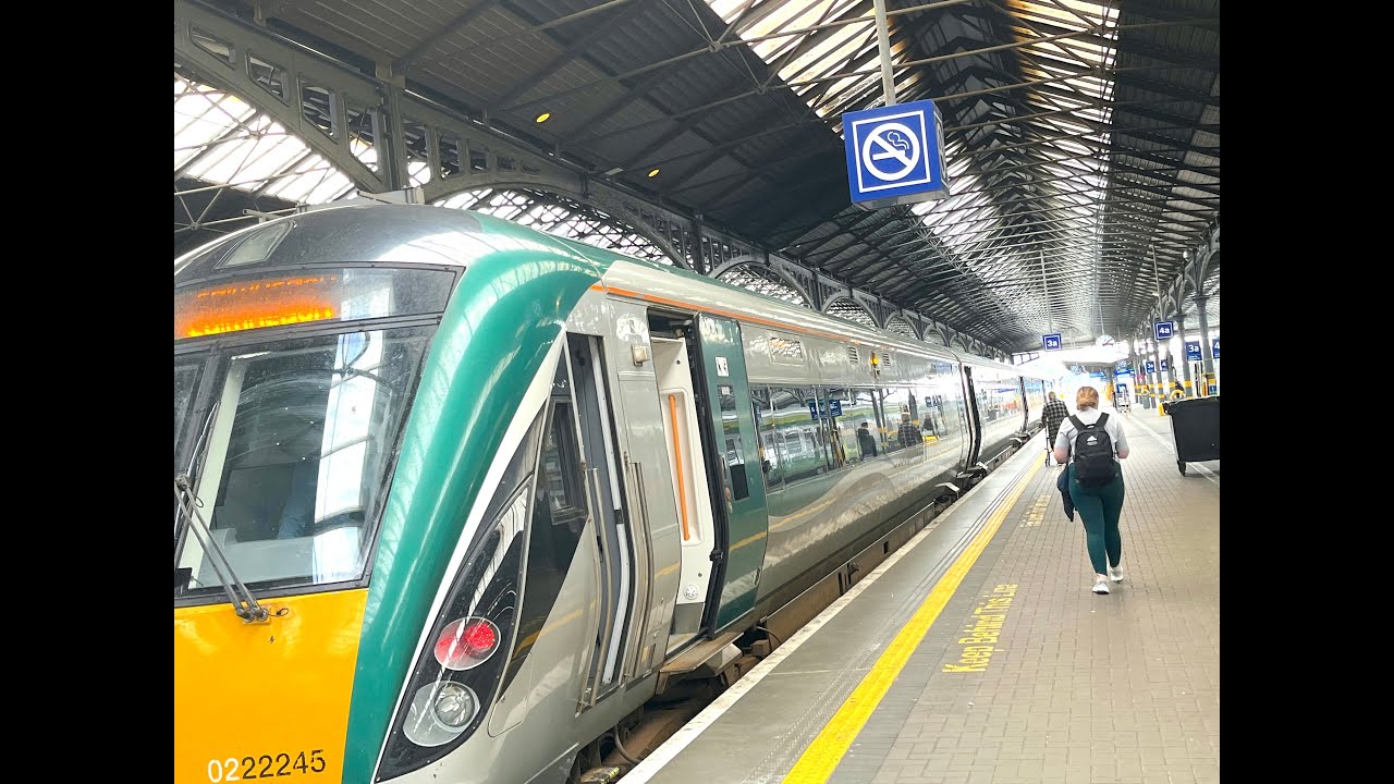 Direct Train Dublin to Limerick, Historical scenery booking food Heuston station No change of Train.