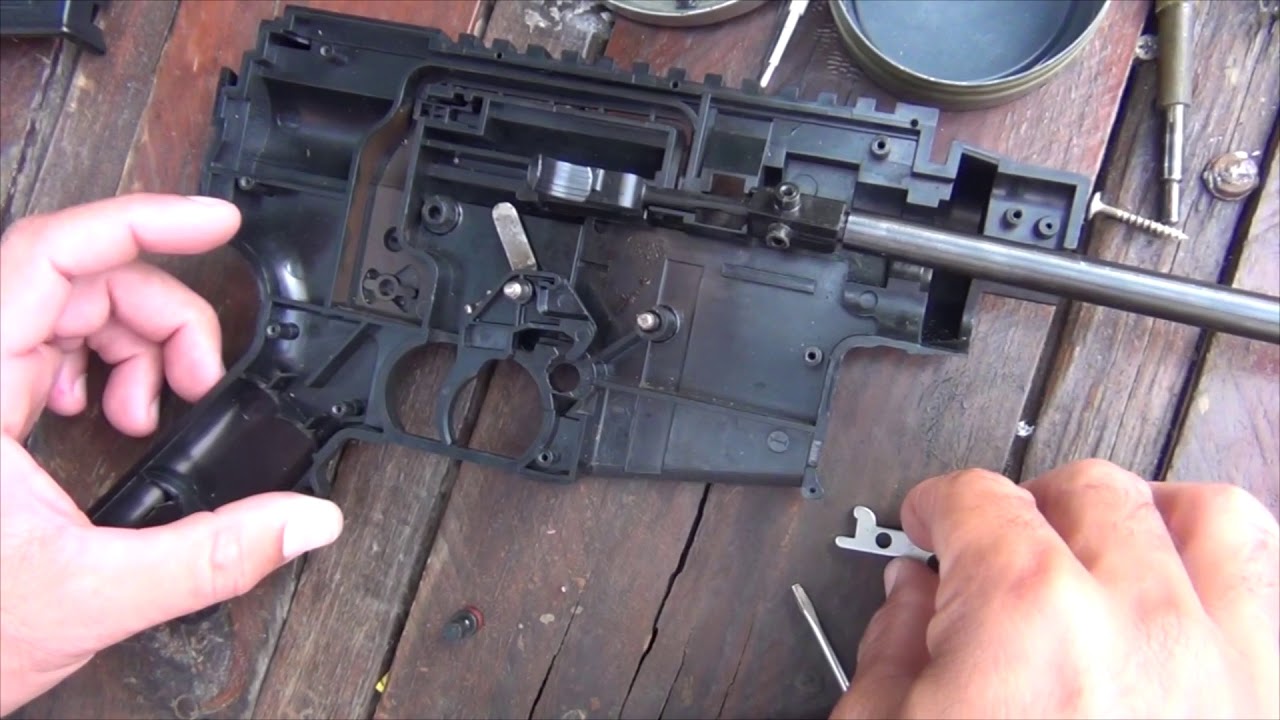 M4 177 DESMONTAGEM E MONTAGEM INCLUINDO O GATILHO