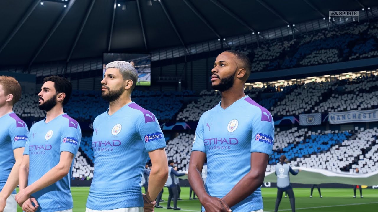 FIFA 20 | Manchester City vs PSG  - Etihad Stadium (UEFA Champions League Full Gameplay)