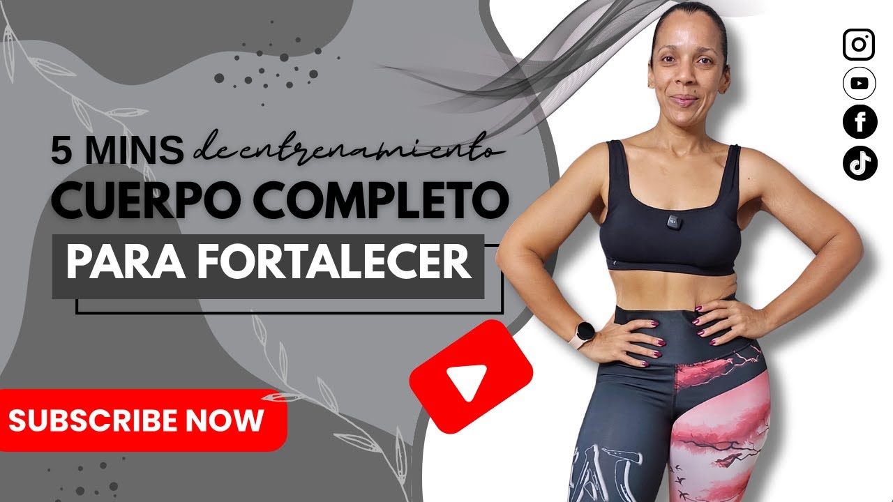 RUTINA SUPER EFECTIVA PARA FORTALECER EL CUERPO - Con Solo 5 Ejercicios | Anamaris Fitness