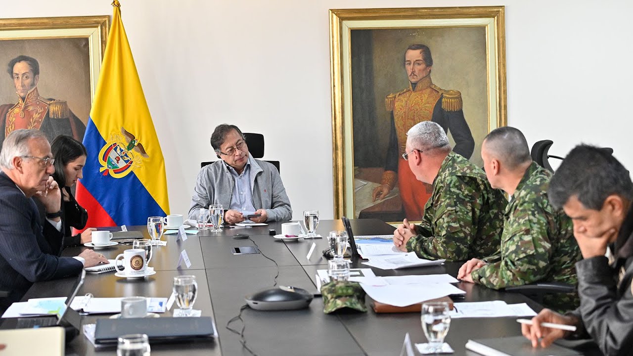 Declaración Presidente Gustavo Petro, al término del Consejo Extraordinario de Seguridad, en Bogotá