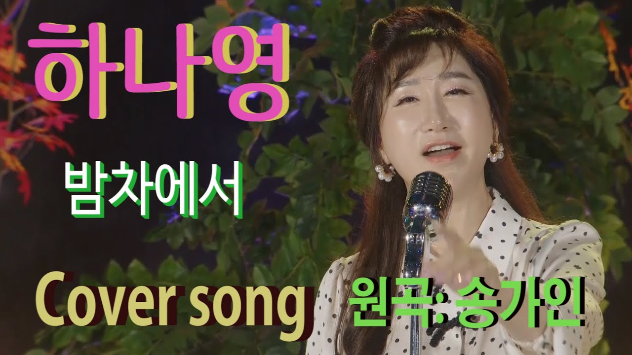 가수 하나영[밤차에서Cover song/원곡:송가인] 하나영 트로트TV / Hanayoung Trot TV/Korean trot