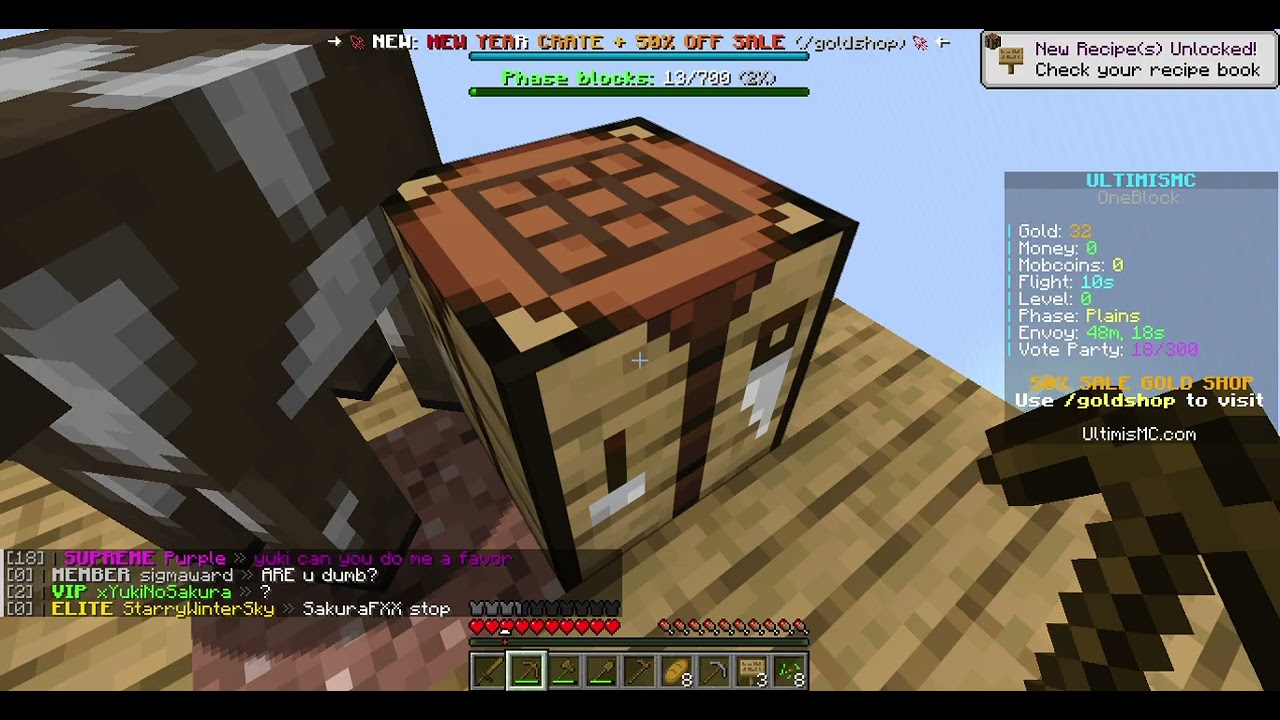 minecraft oneblock episode 1!