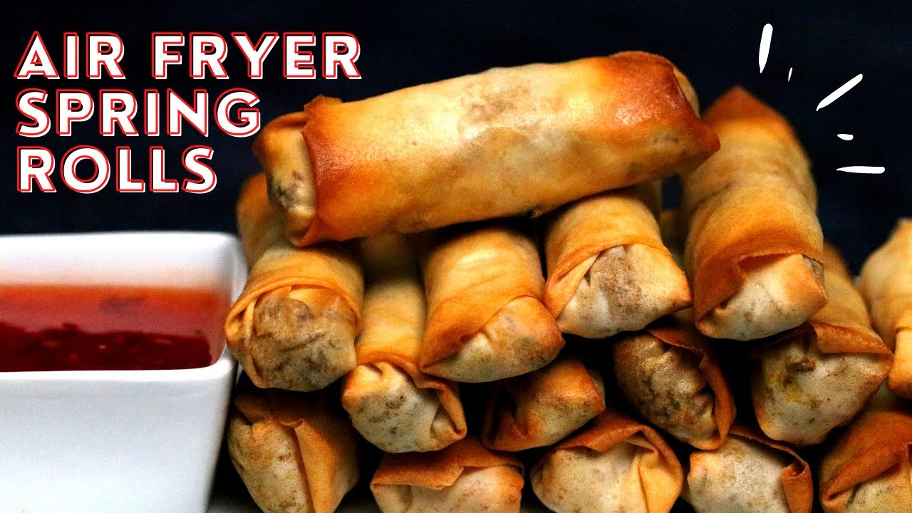 Воздушные фритюрные весенние рулоны (здоровее версия)