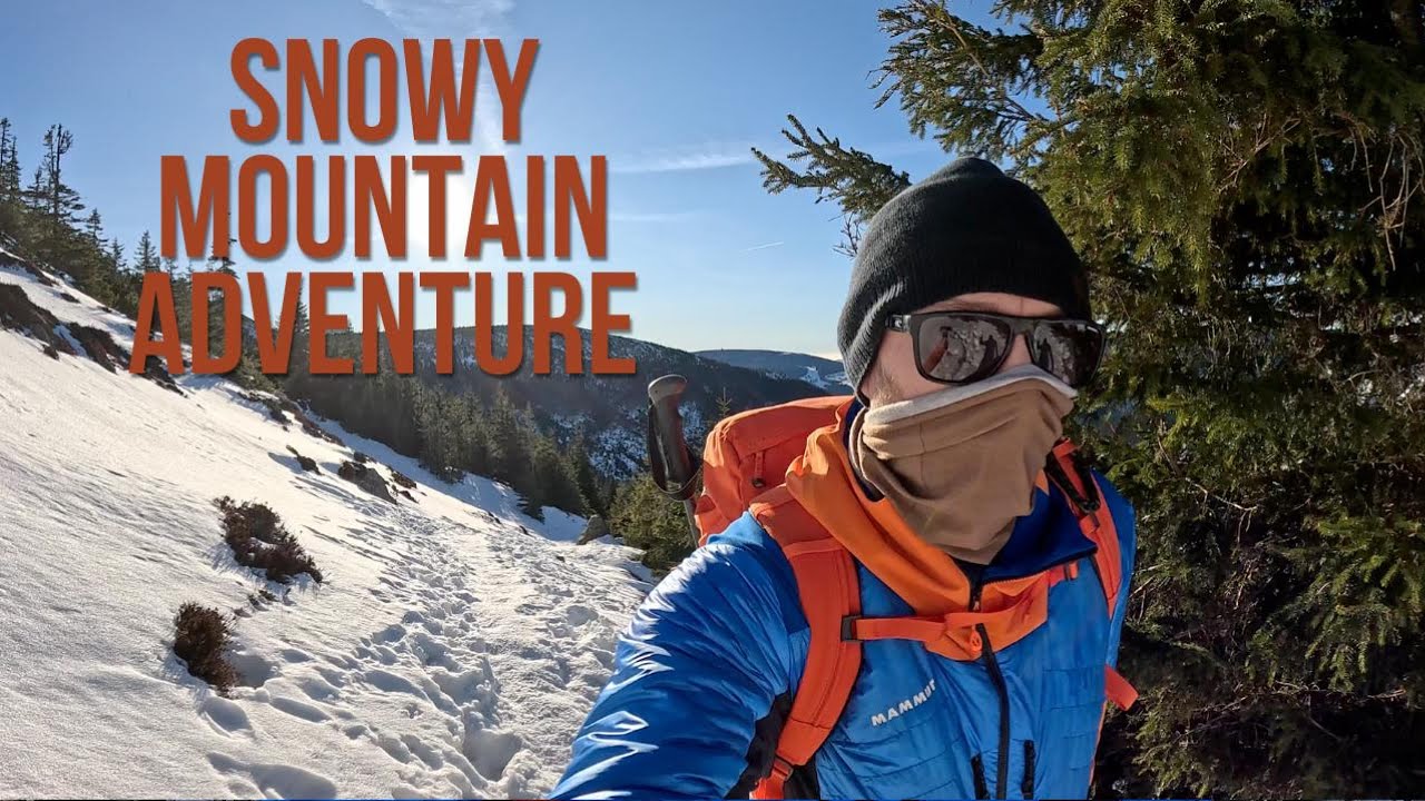 Climbing Snezka Mountain (1,603 m) in Winter Conditions
