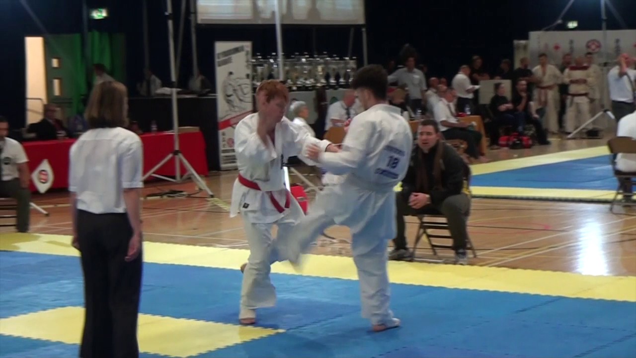 British Karate Kyokushinkai Open 2016 Herman Mostein v Shane McLoughlin