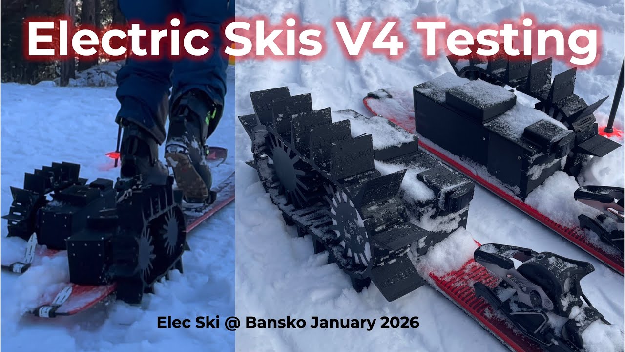 Elec Ski V4 Testing - Bansko, Bulgaria - January 2026