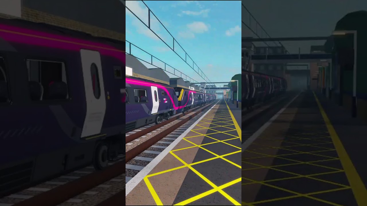 Class 220 passes Water Newton 