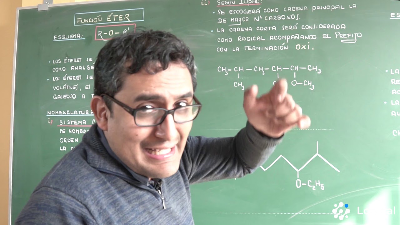 Química Orgánica 35 - Funciones Oxigenadas / Eter [Química]