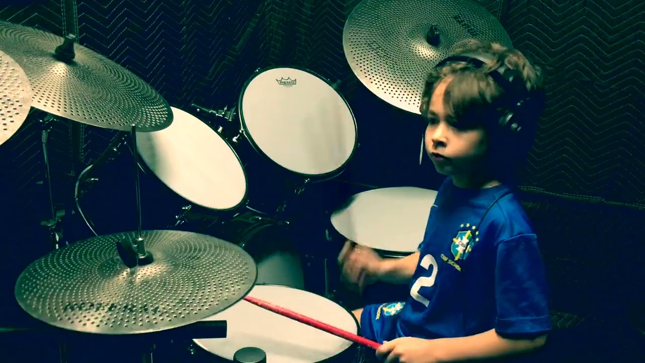 Caspian Ghanavati - Eye of the Tiger - Survivor - Drum Cover