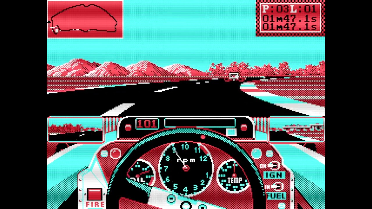 Grand Prix Circuit - Germany [CGA / PC Speaker]