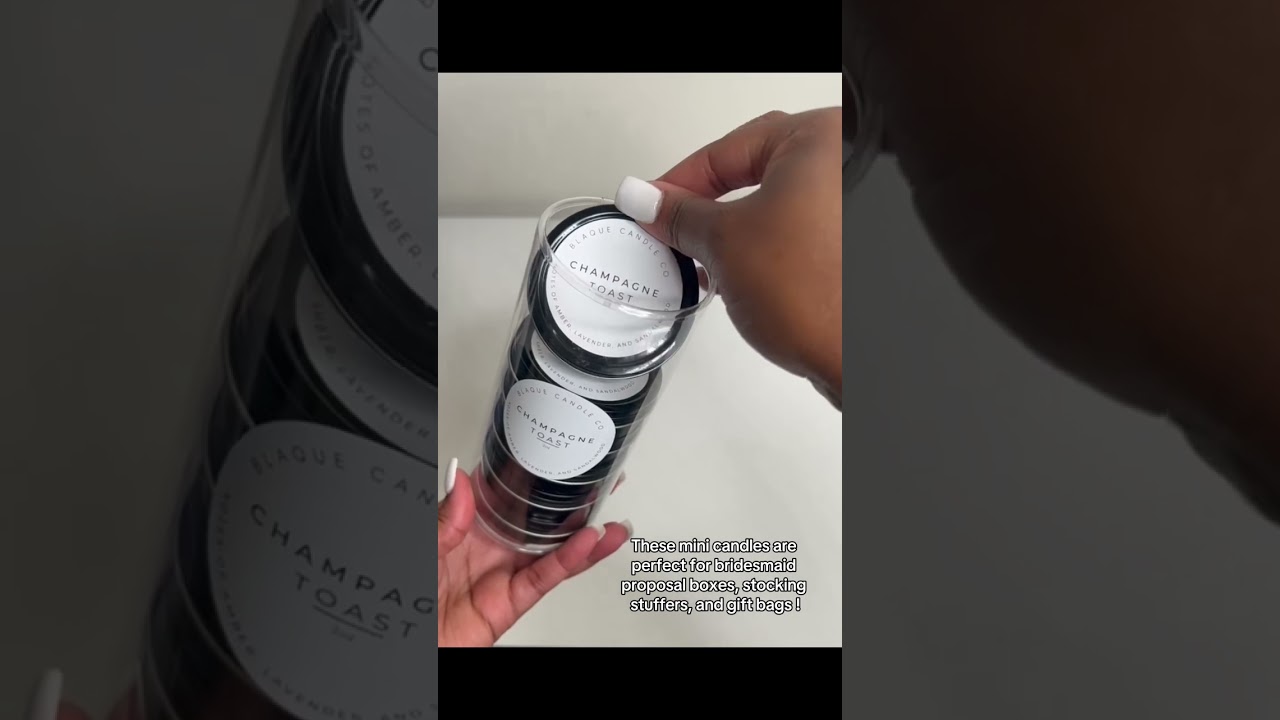 CUSTOM CANDLE SAMPLES