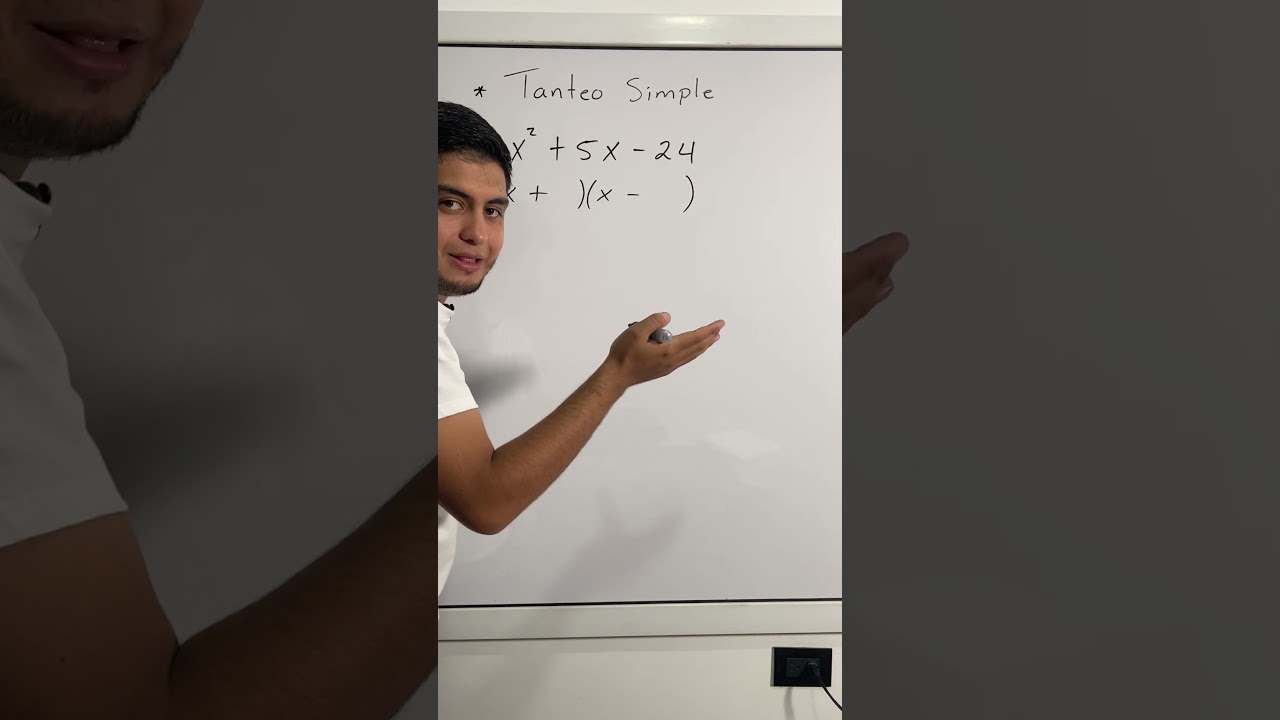 TANTEO SIMPLE #matefacil #matematicas #algebraicamente