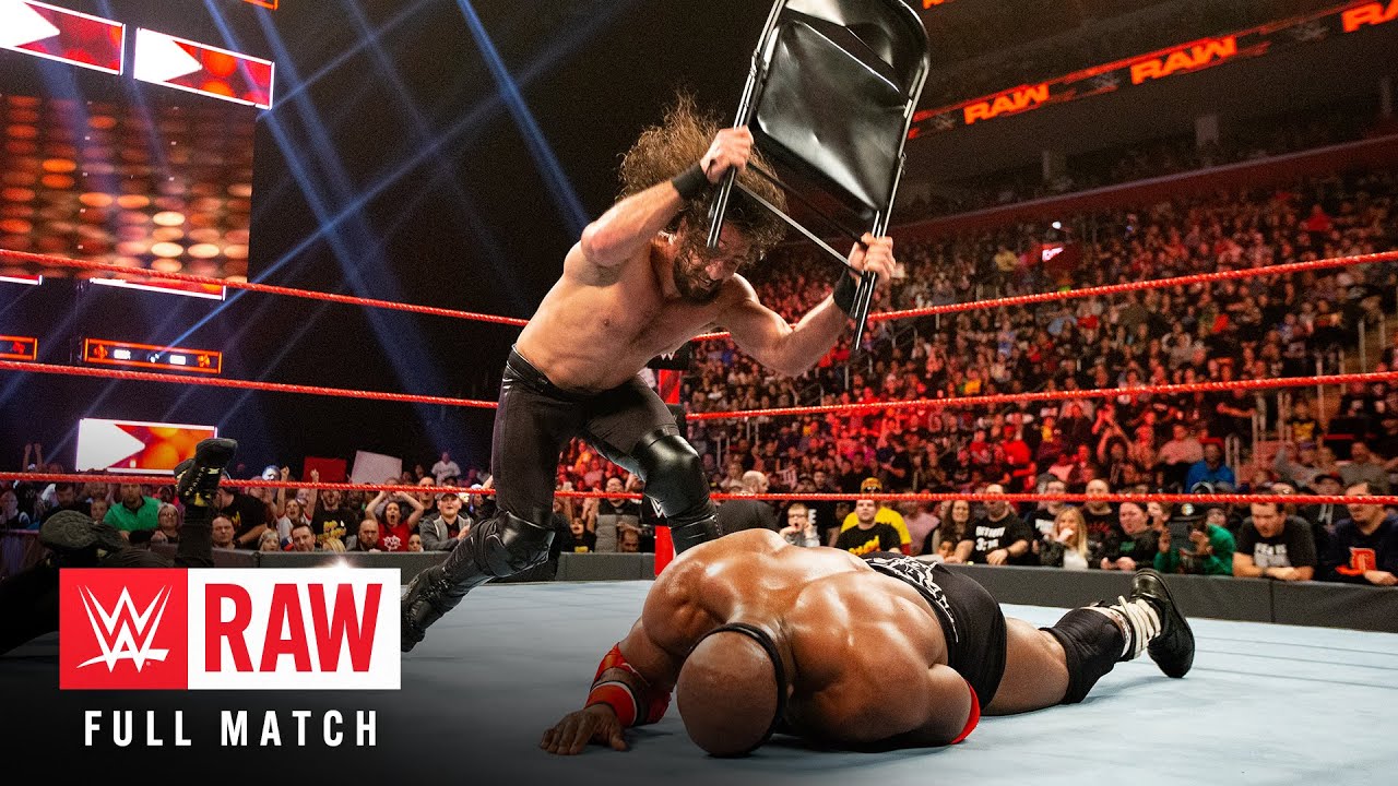 ПОЛНЫЙ МАТЧ — Сет Роллинс против Бобби Лэшли: Raw, 31 декабря 2018 г.