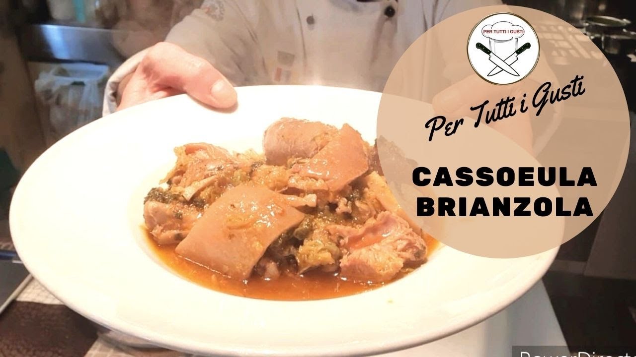 CASSOEULA BRIANZOLA - Ricetta della tradizione Lombarda