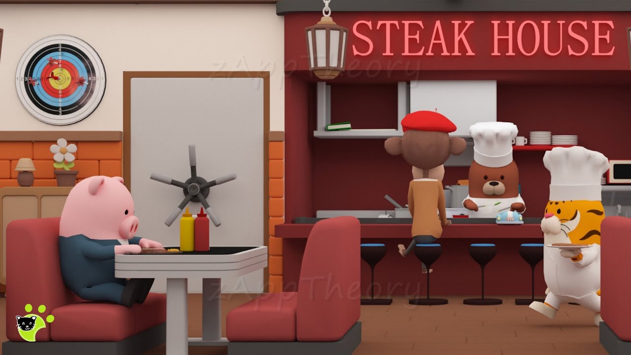 Steak House Escape Room | GBFinger Studio Walkthrough 脱出ゲーム Escape Room Club Collection