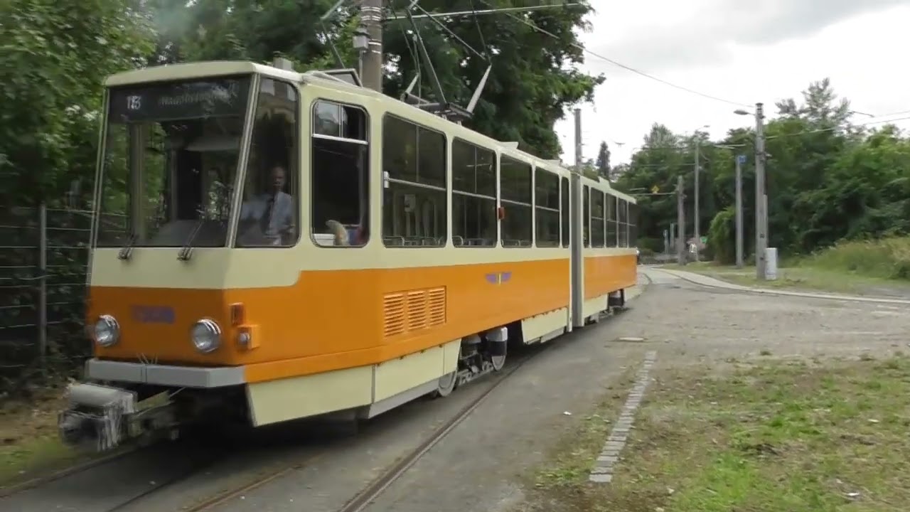 Rundfahrt durch Leipzig im KT4D 