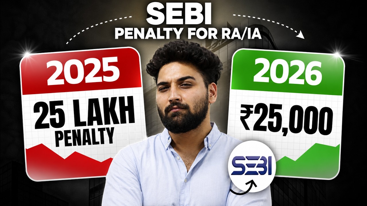 Penalty Reduced! SEBI Registration Process for Research Analyst & Investment Advisor Explained!