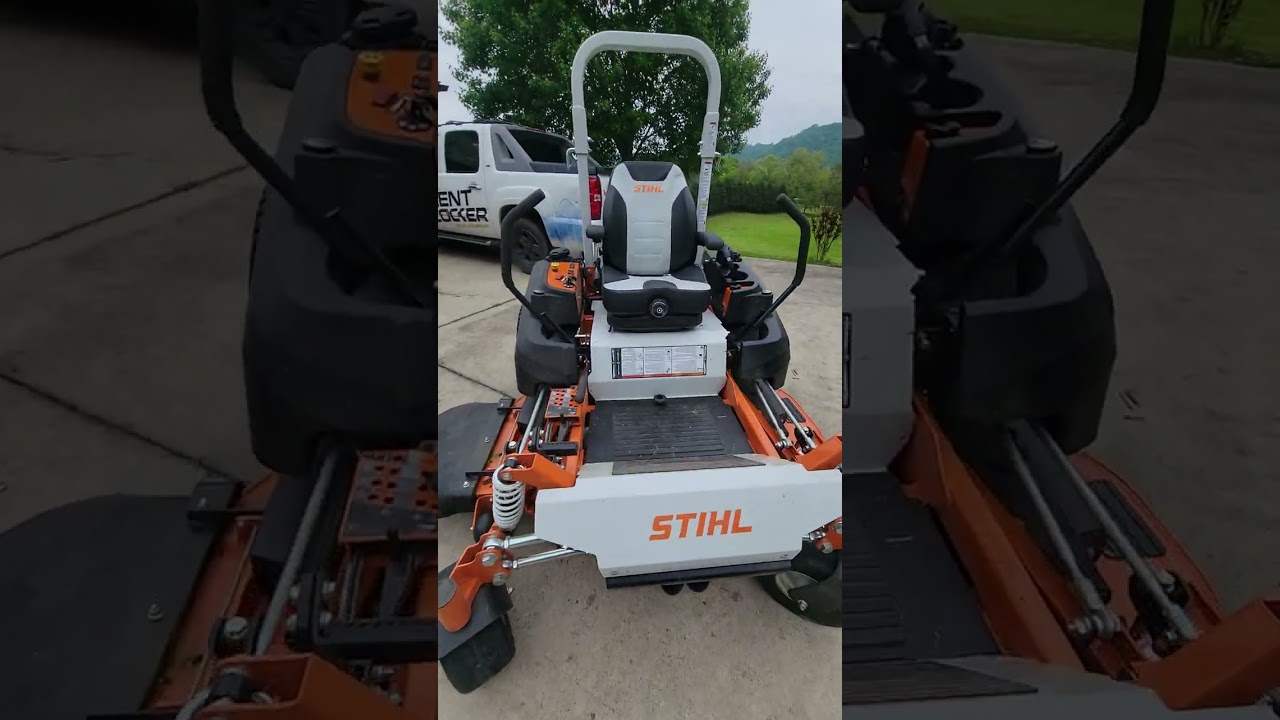 Stihl Commercial Zero Turn Review Stihl RZ960. Is it an orange Ferris ISX3300?