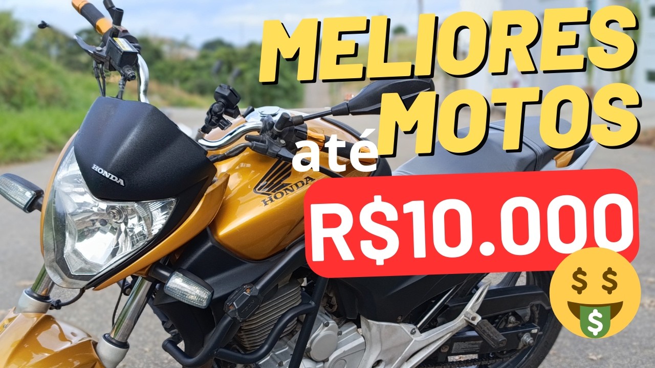 5 MELHORES MOTOS USADAS AT&Eacute; 10 MIL REAIS em 2026
