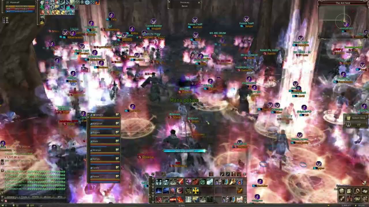 L2 Reborn 10x - TOI & QA pvp's #DeliriumGROUP