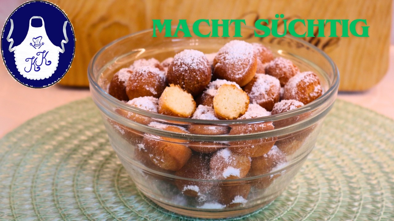 🧁 Blitzschnelle süße Bällchen zum Kaffee – warm & knusprig!
