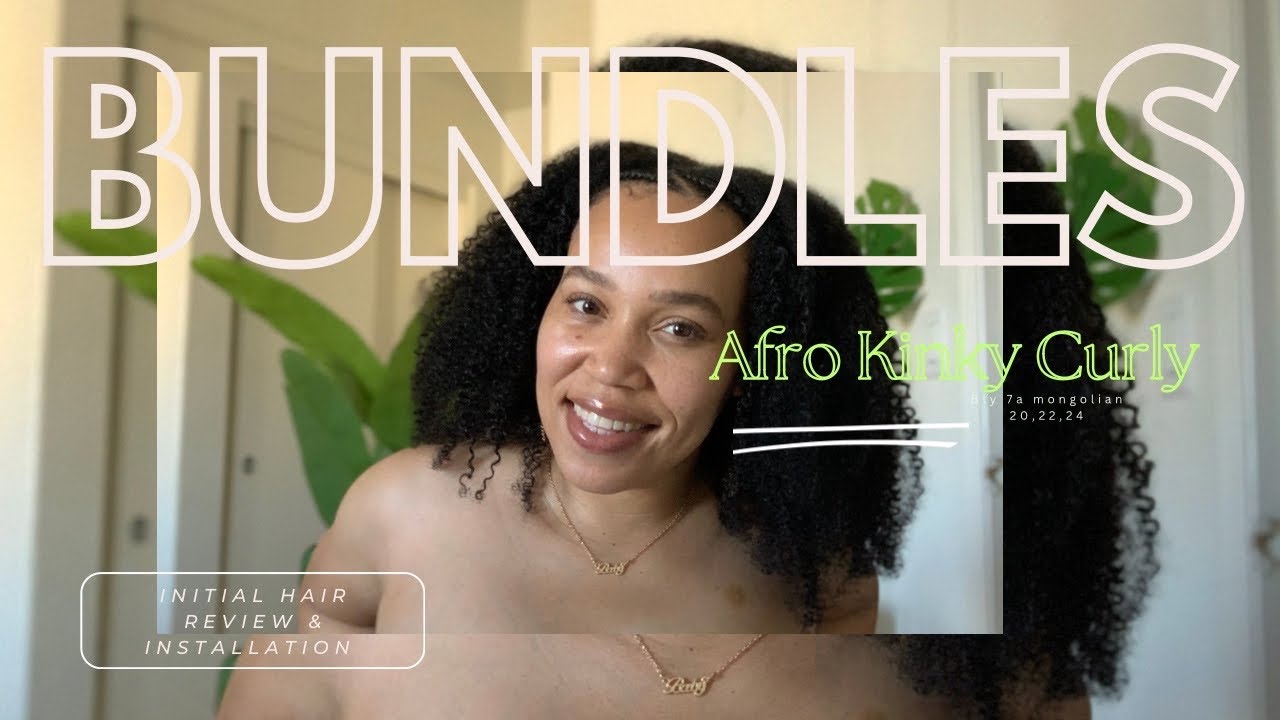 Watch Me | Initial Review | Traditional Sew In | Afro Kinky Curly BLY