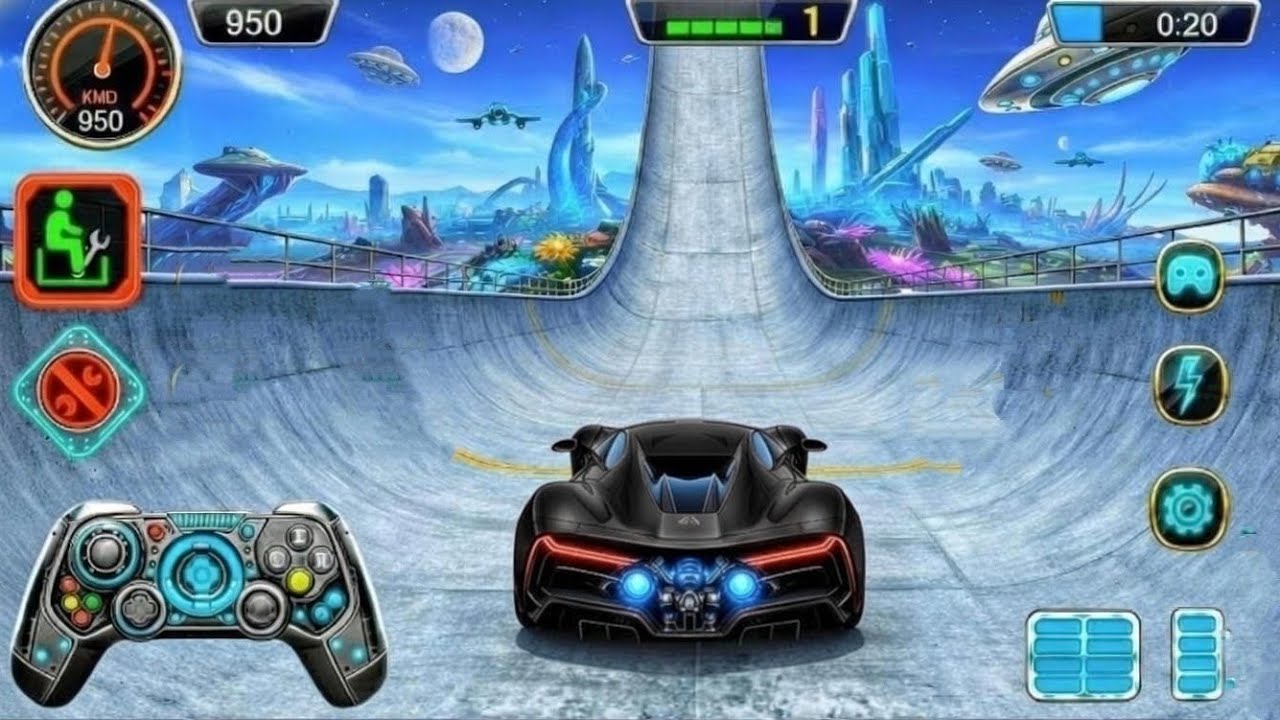 Extreme Car Racing Game | Gt Car Stunt Game | Android GamePlay | Car Game  @speedkidz08 
