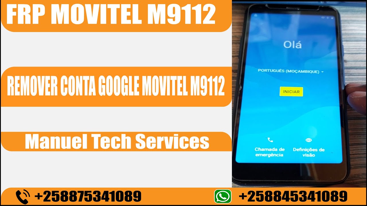 FRP MOVITEL M9112  REMOVER CONTA GOOGLE MOVITEL M9112 #M9112