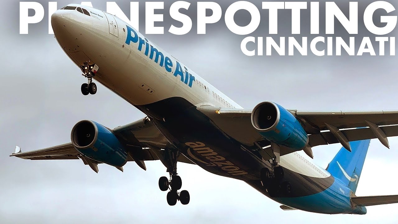 INSANE Prime Air A330! Cincinnati Planespotting