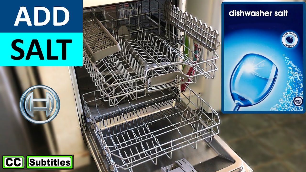 How to add Salt to a Bosch Dishwasher to prevent Limescale build up
