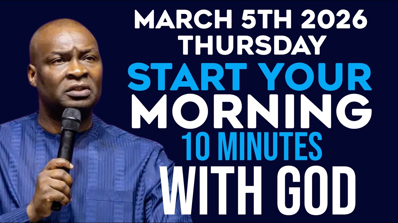 [THURSDAY 5TH MARCH, 2026] MORNING PRAYER |START YOUR DAY WITH PRAYER |APOSTLE JOSHUA SELMAN