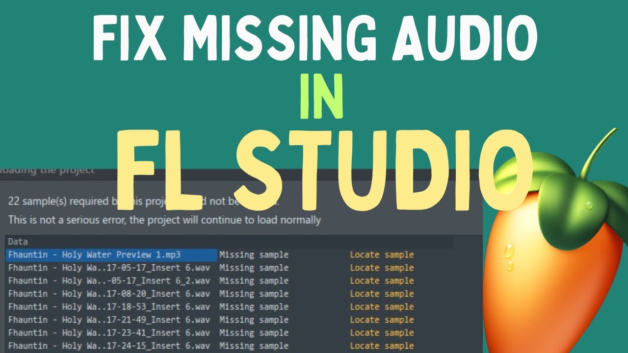 HOW TO FIX MISSING AUDIO IN FL STUDIO